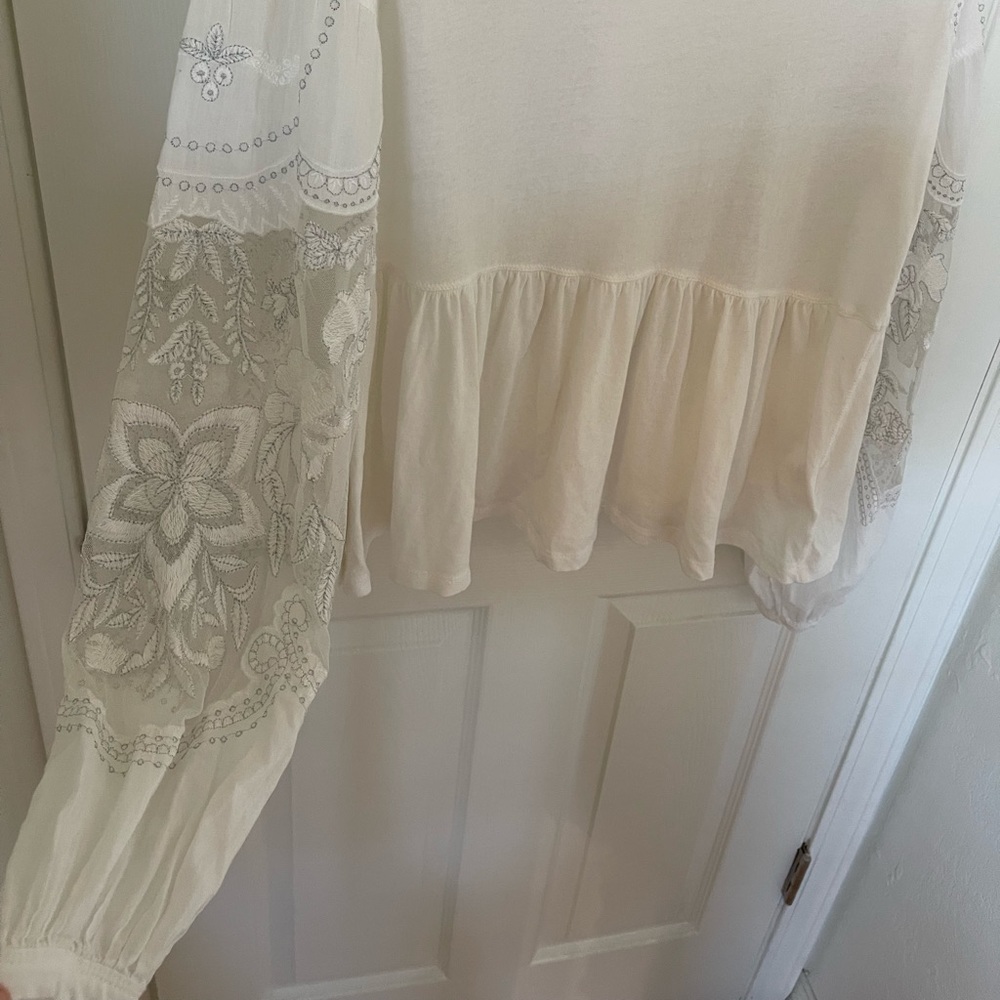 White free people top